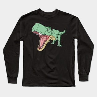 Green T rex Long Sleeve T-Shirt